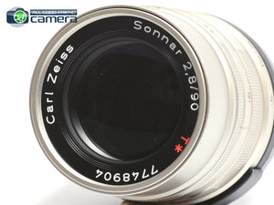 Contax G Sonnar 90mm F/2.8 T* Lens G1 G2 *MINT-*