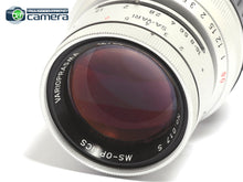 Load image into Gallery viewer, MS-Optics Varioprasma 50mm F/1.5 F.MC Lens Silver Leica M Mount *MINT-*