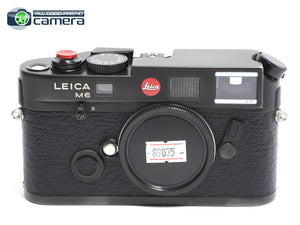 Leica M6 TTL Film Rangefinder Camera Black 0.72 Viewfinder *EX*