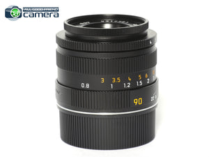 Leica Macro-Elmar-M 90mm F/4 Lens Black New Version 11670 *BRAND NEW*