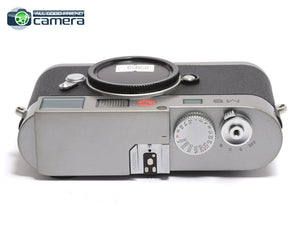 Leica M9 Rangefinder Camera Steel Grey New Sensor Shutter Count 2871 *EX+*