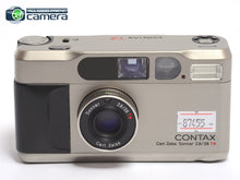 Load image into Gallery viewer, Contax T2 Film P&amp;S Camera Titanium Silver w/Sonnar 38mm T* Lens *EX*