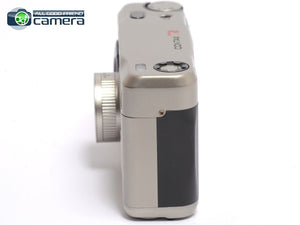 Contax T2 Film P&S Camera Titanium Silver w/Sonnar 38mm T* Lens *EX*