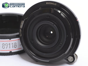 Voigtlander Color-Skopar 28mm F/2.8 Lens Black Leica M-Mount *MINT in Box*