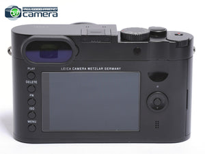 Leica Q Digital Camera Black w/Summilux 28mm F/1.7 Lens 19000 *EX+ in Box*
