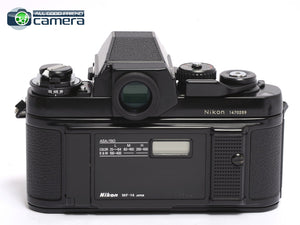 Nikon F3 Film SLR Camera w/MF-14 Data Back *EX+*