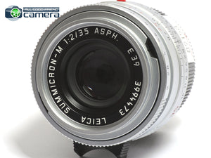 Leica Summicron-M 35mm F/2 ASPH. Ver.1 Lens 6Bit Silver/Chrome *EX*