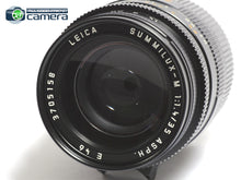 Load image into Gallery viewer, Leica Summilux-M 35mm F/1.4 ASPH. Pre-FLE E46 Lens Black 11874 *EX+*
