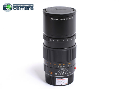 Leica APO-Telyt-M 135mm F/3.4 Lens 6Bit Black 11889 *MINT*