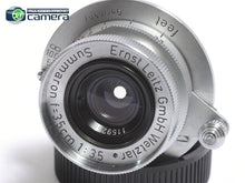 Load image into Gallery viewer, Leica Leitz Summaron 3.5cm 35mm F/3.5 Lens L39/LTM Mount *MINT-*