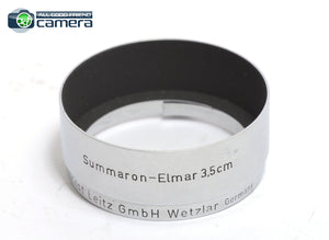 Leica Leitz FOOKH Lens Hood Silver for Summaron Elmar 3.5cm *Unused*