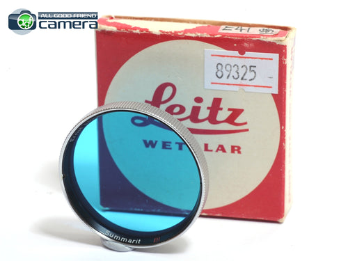 Leica Leitz E41 B1 Blue Filter for Summarit 50/1.4 Steel Rim 35/1.4 *NEW*
