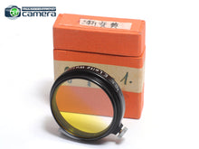 Load image into Gallery viewer, Leica Leitz A36 Oben G.b Graduated Yellow Slip-on Filter Black *MINT- in Box*