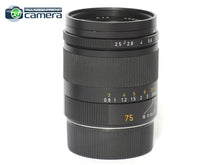 Load image into Gallery viewer, Leica Summarit-M 75mm F/2.5 6Bit E46 Lens Black 11645 *MINT- in Box*