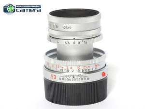 Leica Elmar-M 50mm F/2.8 E39 Lens Silver Chrome 11823 *MINT in Box*