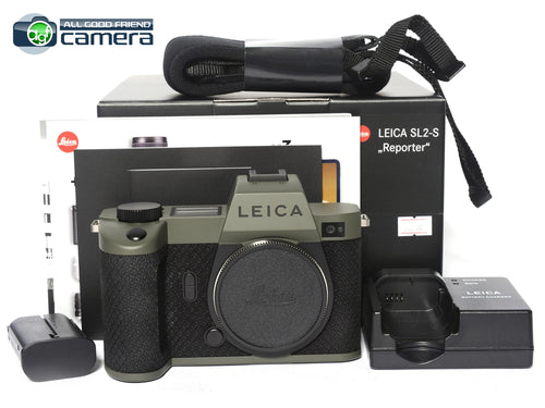 Leica SL2-S 'Reporter' Edition Mirrorless Digital Camera 10891 *MINT in Box*