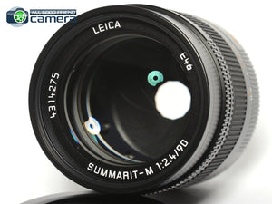 Leica Summarit-M 90mm F/2.4 E46 Lens 6Bit Black 11684 *MINT in Box*