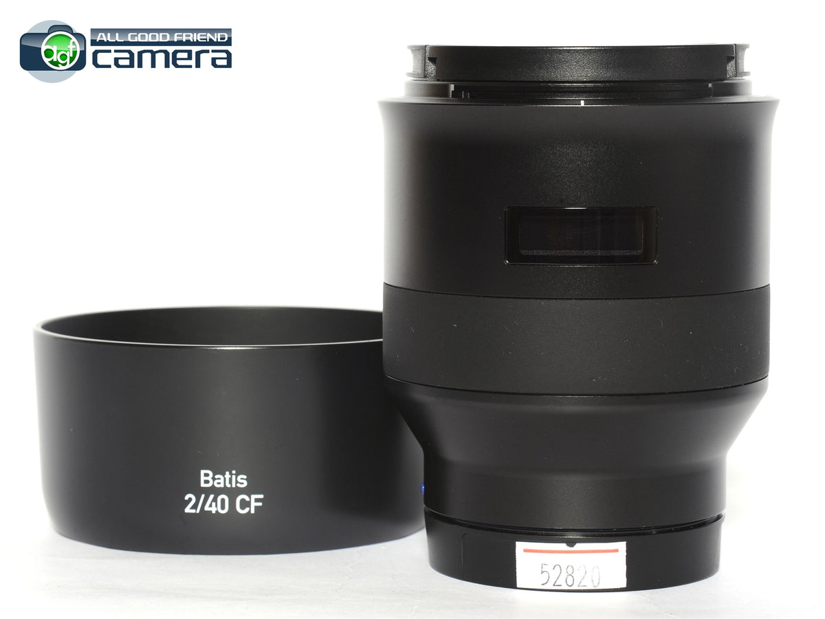 ZEISS ツァイス Batis 2/40 CF E-Mount ZEISS Batis 2/40 CF Lens - Sony E-Mount | Helix Camera