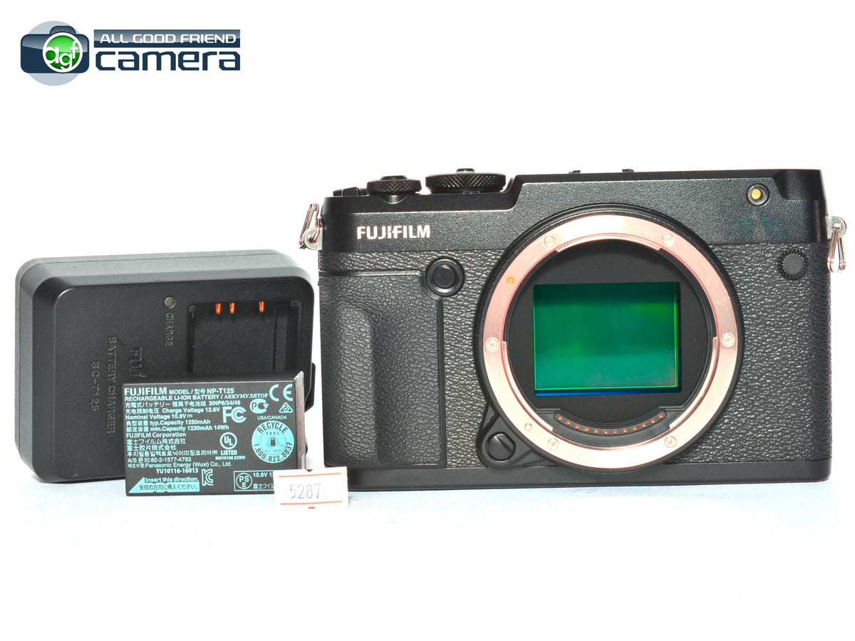 Fujifilm GFX 50R Medium Format Digital Camera Shutter Count &lt