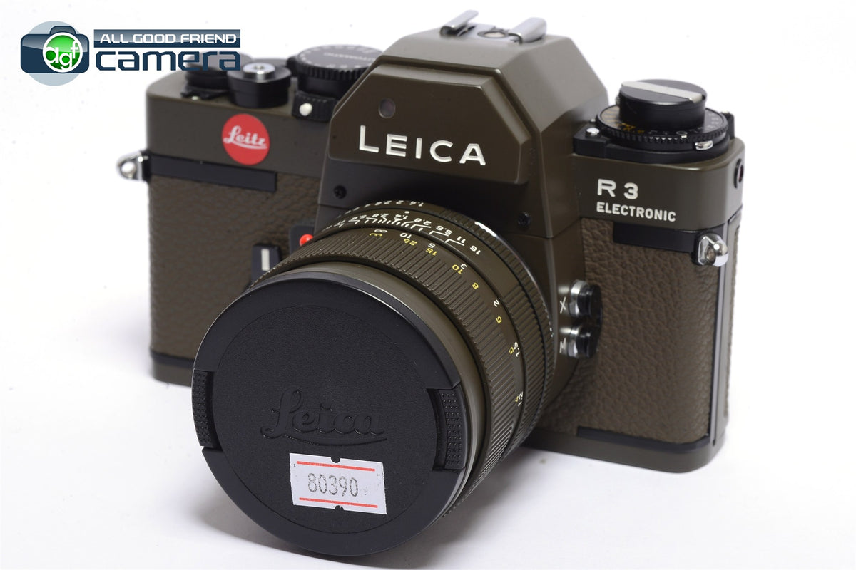 Leica R3 Electronic 'Safari' Camera + Summilux-R 50mm F/1.4 Lens