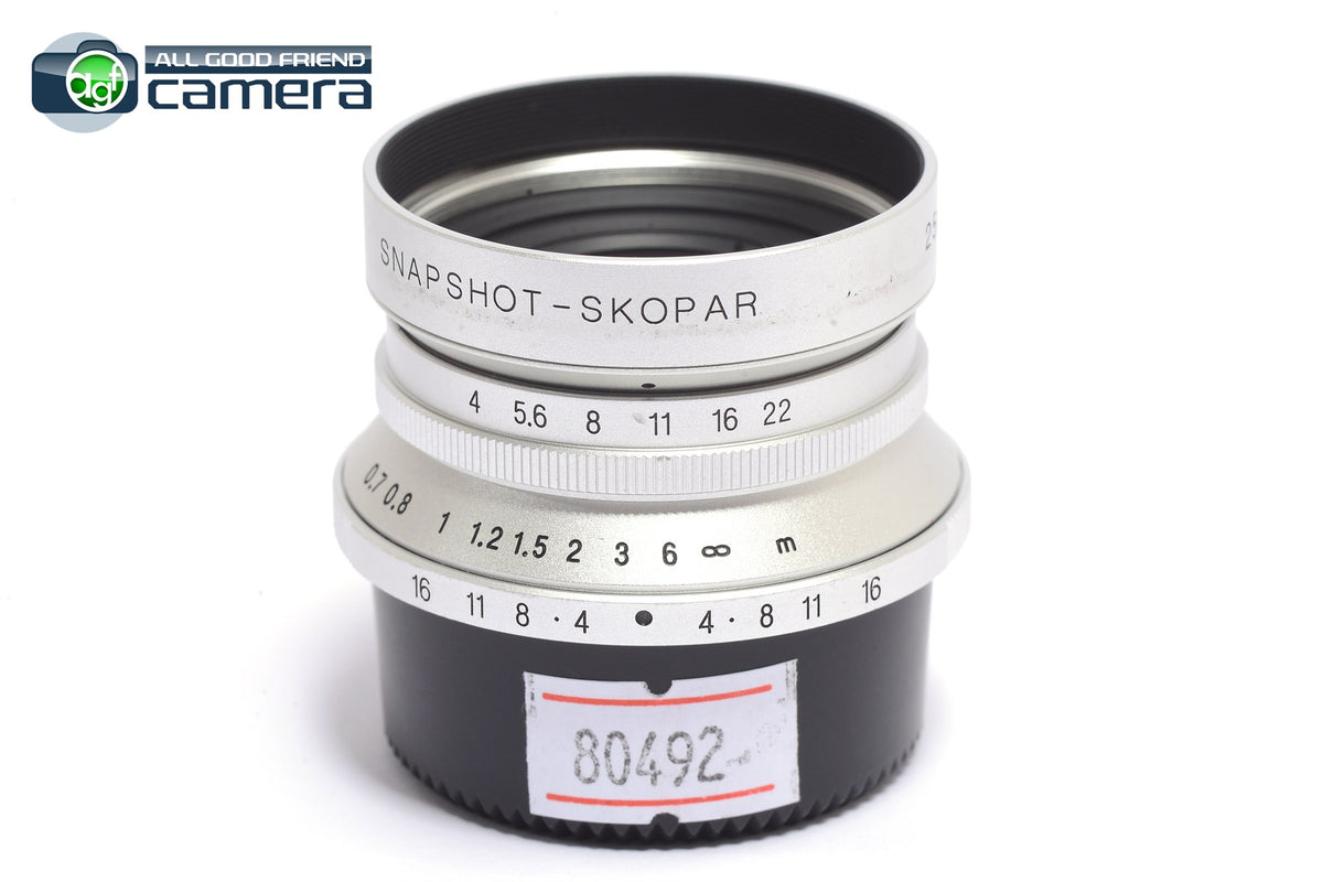 Voigtlander Snapshot-Skopar 25mm F/4 MC Lens Leica L39/LTM Screw