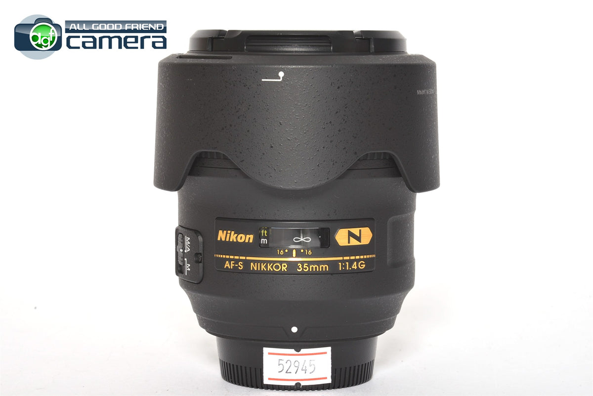 Nikon AF-S Nikkor 35mm F/1.4 G Lens *MINT* – AGFCamera