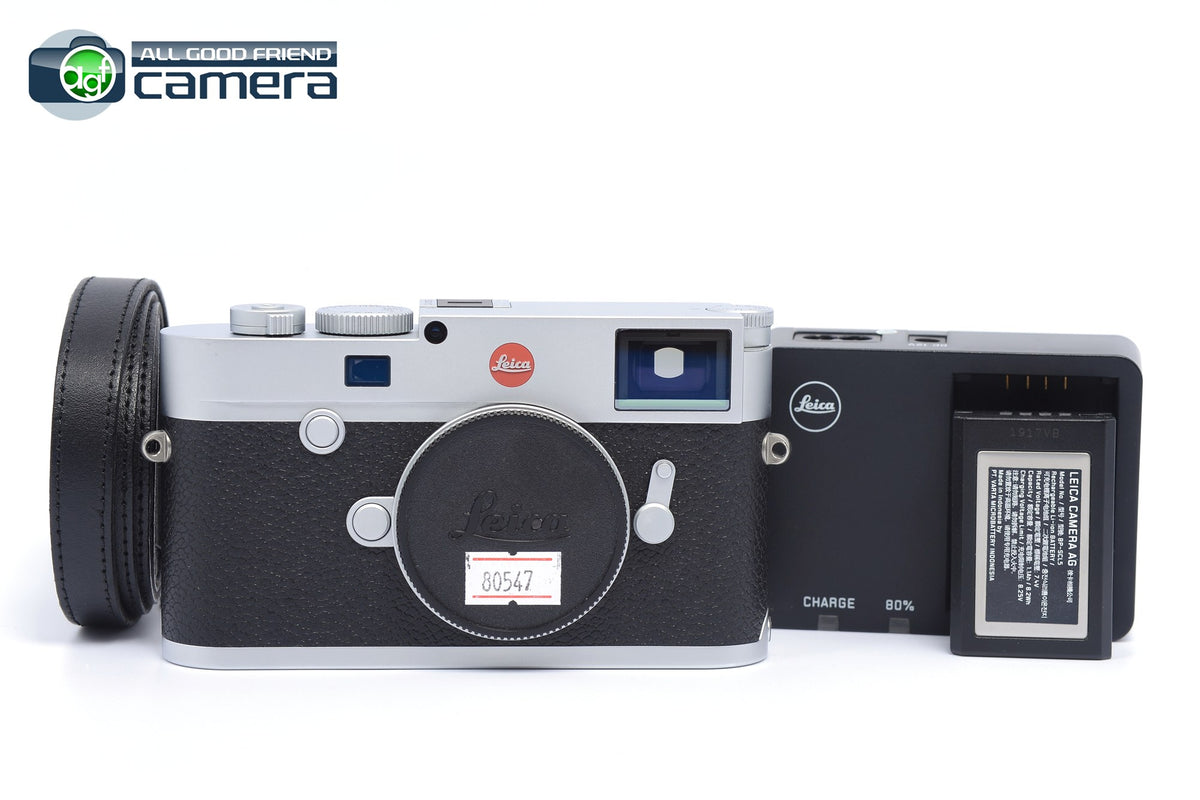 Leica M10 Digital Rangefinder Camera Silver Chrome 20001 *EX+*