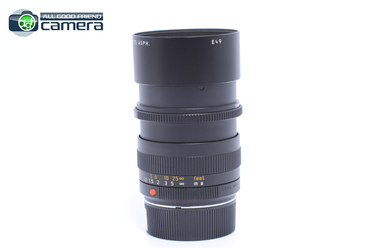 Leica APO-Summicron-M 75mm F/2 ASPH. Lens Non-6Bit 11637 *EX+*