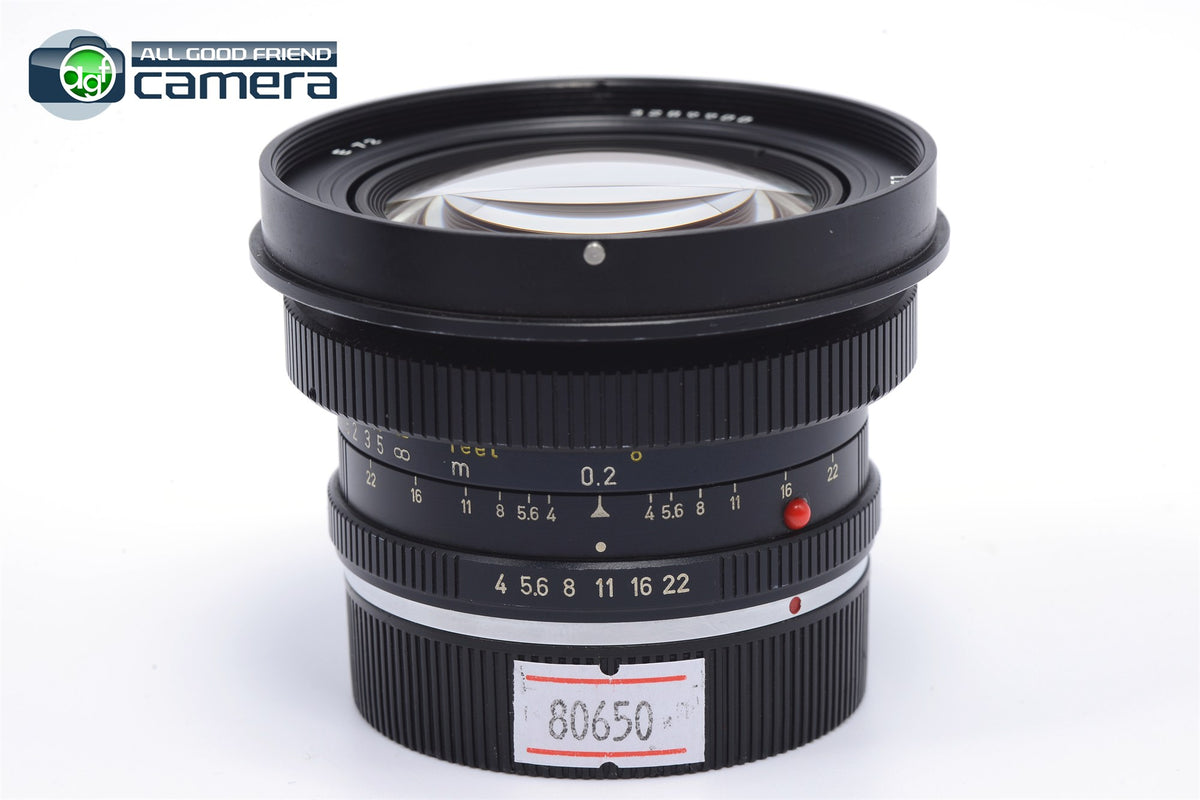 Leica Super-Angulon-R 21mm F4 3カム Leica Super-Angulon-R 21mm F/4 Lens 3CAM Late – AGFCamera
