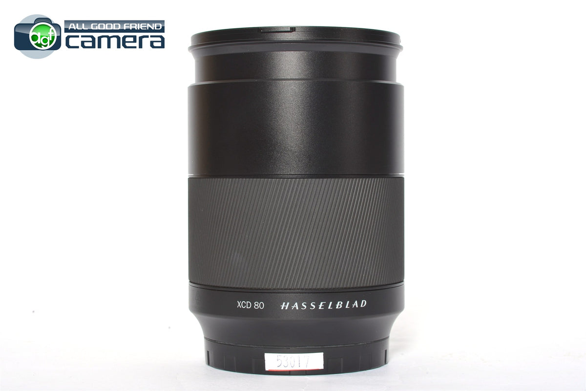 Hasselblad XCD 80mm F/1.9 Lens for X2D 907X Shutter Count 3390