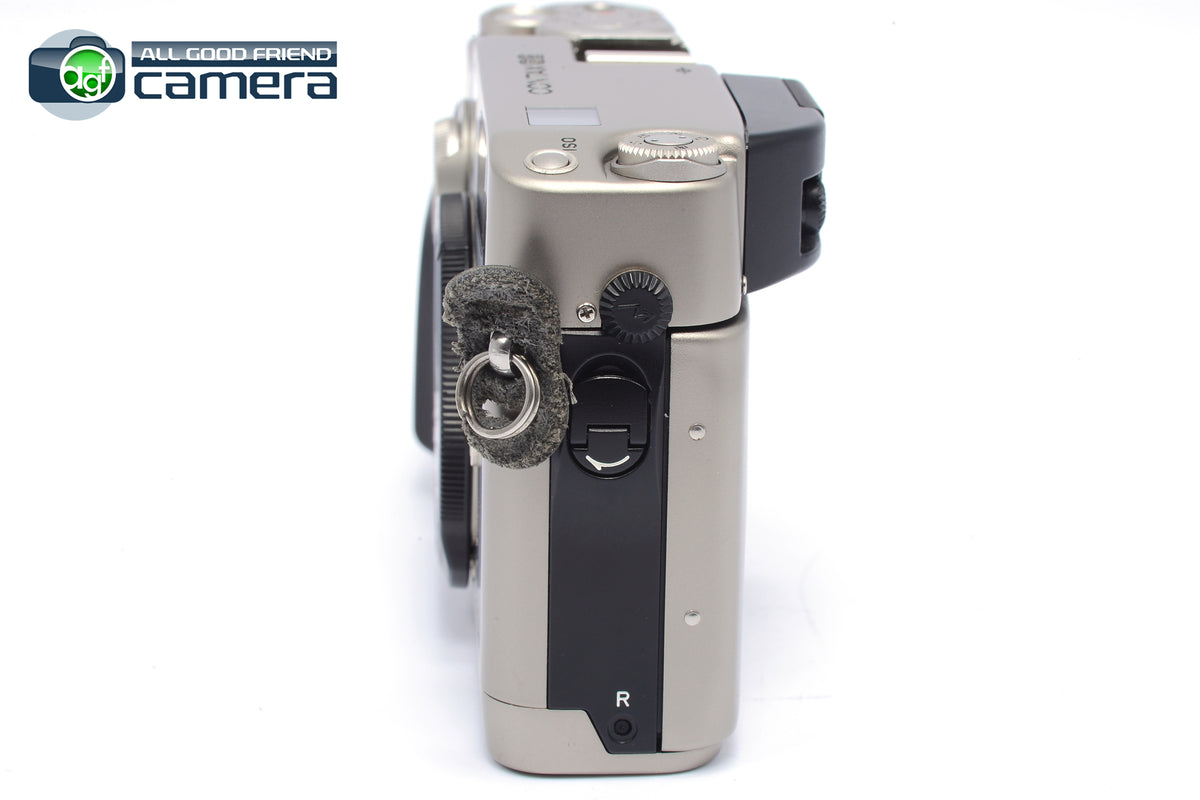 【極美品】CONTAX TLA200 Silver G1 G2 Tested Contax G2 Film Rangefinder Camera Titanium Silver *MINT- in Box