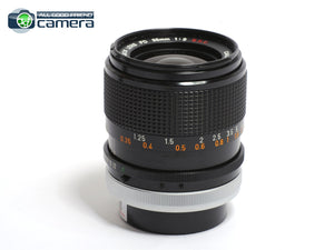 Canon FD 35mm F/2 S.S.C Lens