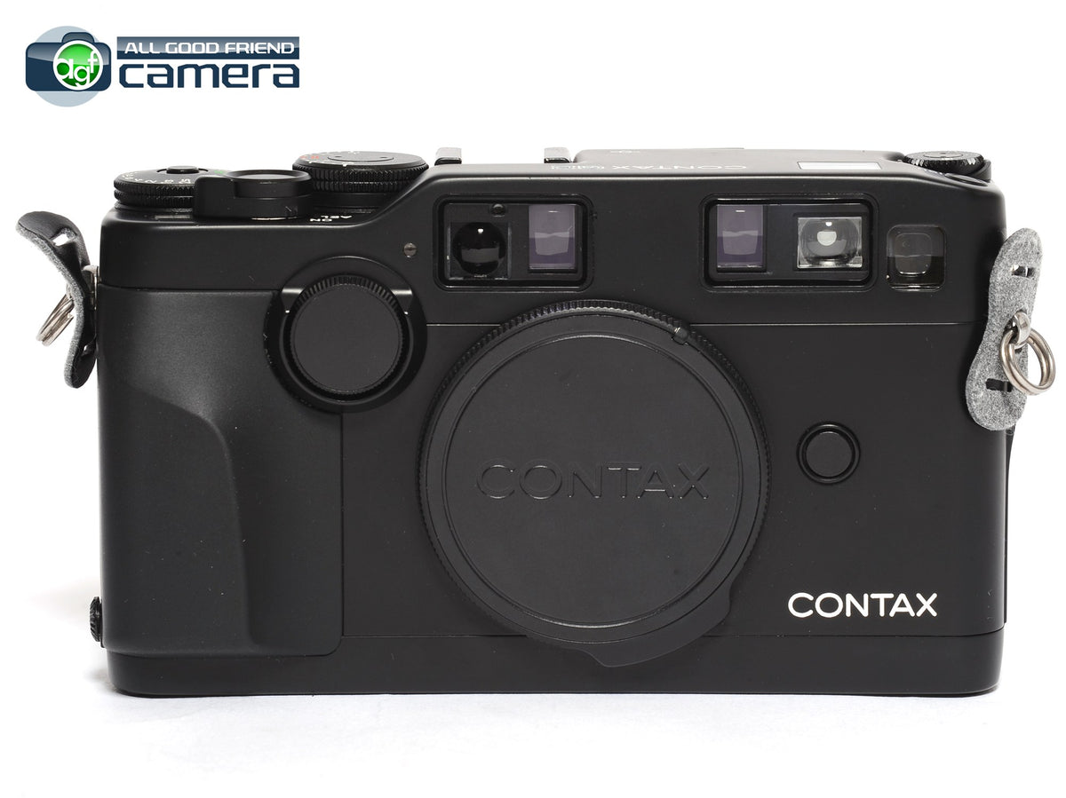 Contax G2 Camera Black Kit w/28mm 45mm 90mm Lenses TLA 200 Flash