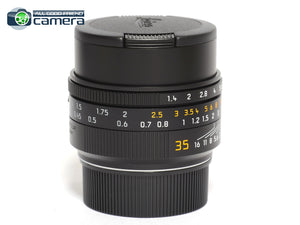 Leica Summilux-M 35mm F/1.4 ASPH. FLE II Lens Black 11726 *BRAND NEW*