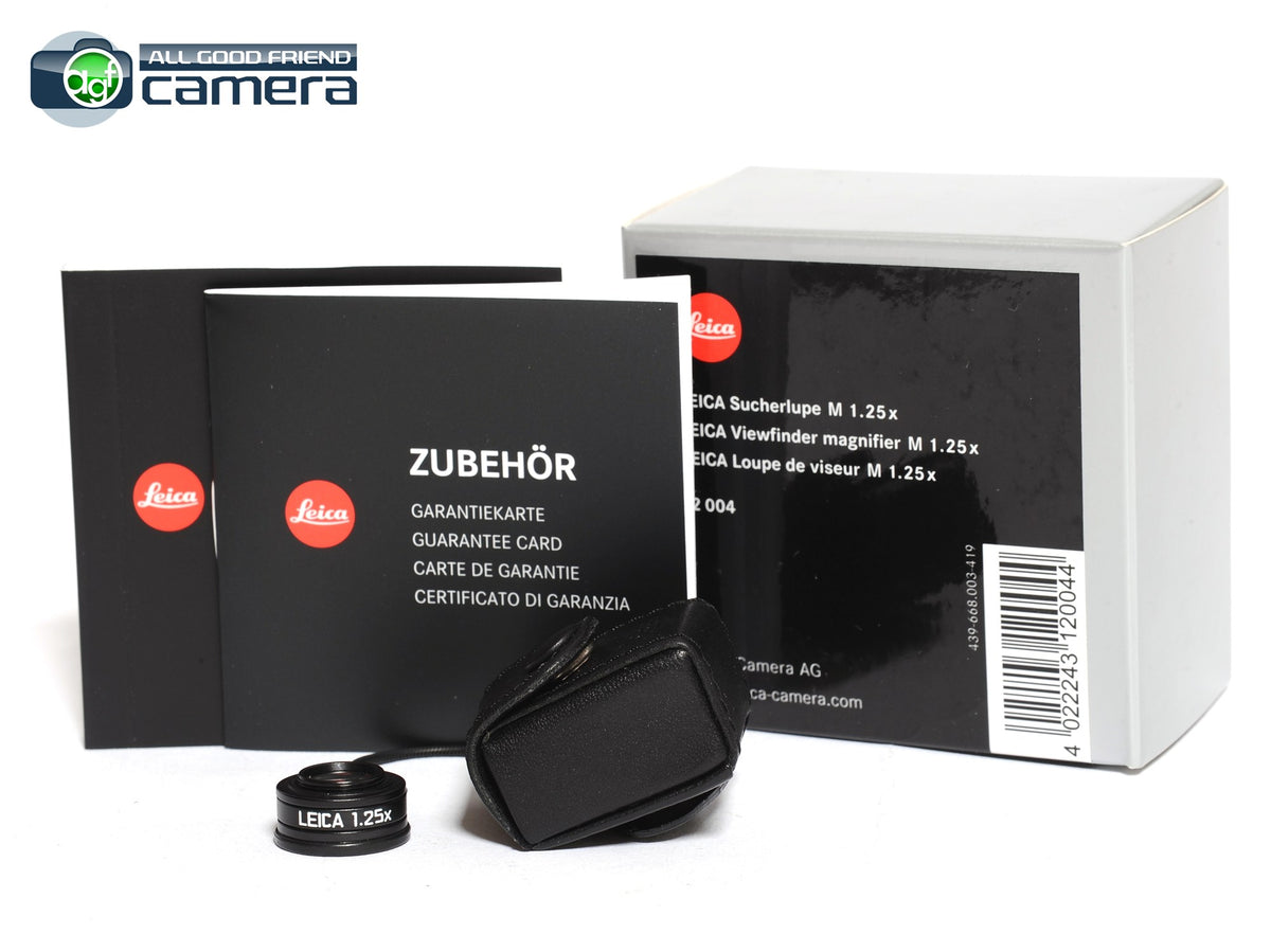 Leica Viewfinder Magnifier M 1.25x 12004 for M Series Cameras
