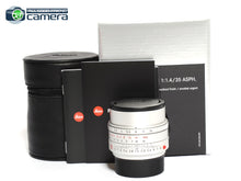 Load image into Gallery viewer, Leica Summilux-M 35mm F/1.4 ASPH. FLE II Lens Silver 11727 *BRAND NEW*
