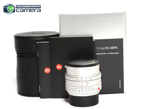 Leica Summilux-M 35mm F/1.4 ASPH. FLE II Lens Silver 11727 *BRAND NEW*