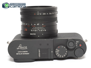Leica Q-P (Typ 116) Digital Camera Black Matte 19045 *EX+ in Box*