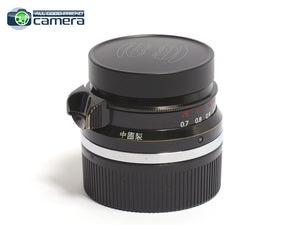 Light Lens Lab 35mm F/2 Lens Black Leica M Summicron Ver.1 Replica
