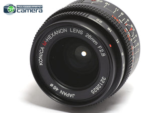 Konica Hexar RF Rangefinder Camera + M-Hexanon 28mm F/2.8 Lens *EX+*