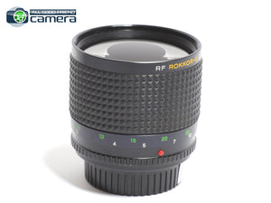 Minolta RF Rokkor-X 250mm F/5.6 Reflex Mirror Lens