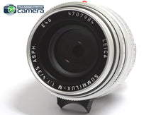Load image into Gallery viewer, Leica Summilux-M 35mm F/1.4 ASPH. FLE 6Bit Lens Silver 11675 *MINT- in Box*