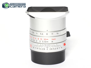 Leica Summicron-M 35mm F/2 ASPH. Lens Silver 11674 *MINT in Box*