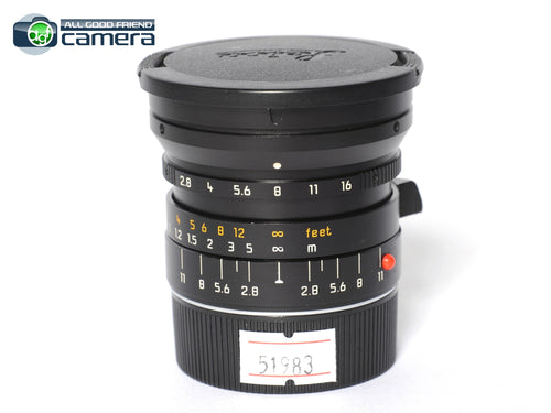 Leica Elmarit-M 21mm F/2.8 ASPH. E55 Lens Black 11135 *RESERVED FOR STEVEN*