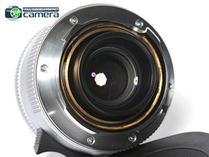 Leica Summicron-M 35mm F/2 ASPH. E39 Lens Silver 11882 *EX+*