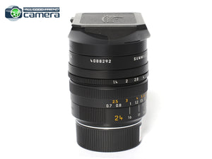 Leica Summilux-M 24mm F/1.4 ASPH. Lens Black 11601 *EX+*