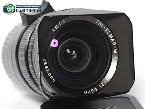 Leica Tri-Elmar-M 16-18-21mm F/4 ASPH. Lens Black 11626