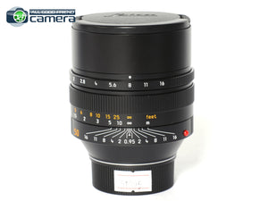 Leica Noctilux-M 50mm F/0.95 ASPH. Lens Black 11602 *EX+*