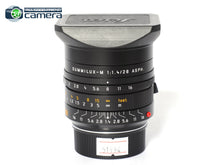 Load image into Gallery viewer, Leica Summilux-M 28mm F/1.4 ASPH. Lens Black 11668 *EX*