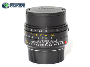 Leica Summilux-M 35mm F/1.4 ASPH. FLE II Lens Black 11726 *MINT in Box*